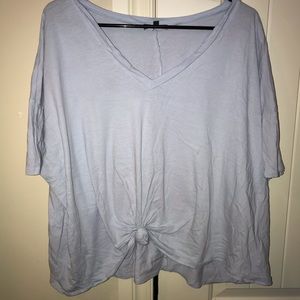 Charlotte Russe 2X cropped tee